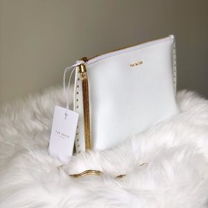 TED BAKER LONDON Tessa Chain Tassel Leather Bag